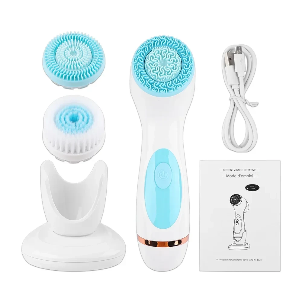Brosse Nettoyante Ultrasonique 3-en-1 Peau Pure et Lumineuse – Image 10