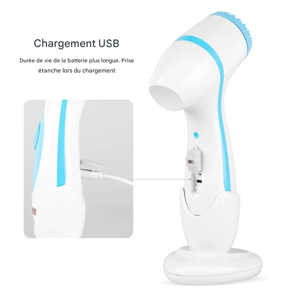 Brosse Nettoyante Ultrasonique 3-en-1 Peau Pure et Lumineuse – Image 8