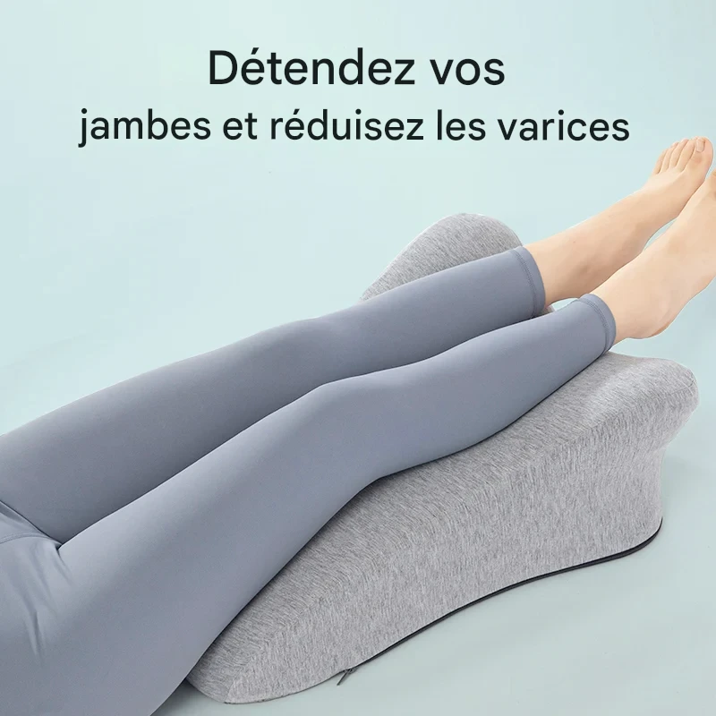 Oreiller ergonomique 60 x42 x23 cm soutien cou et posture optimale – Image 26