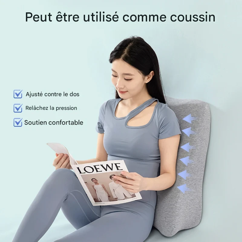 Oreiller ergonomique 60 x42 x23 cm soutien cou et posture optimale – Image 25