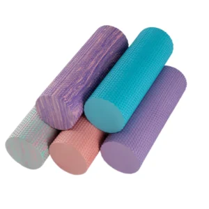 Rouleau Massage Mousse EVA Multi-tailles Yoga Pilates Récupération