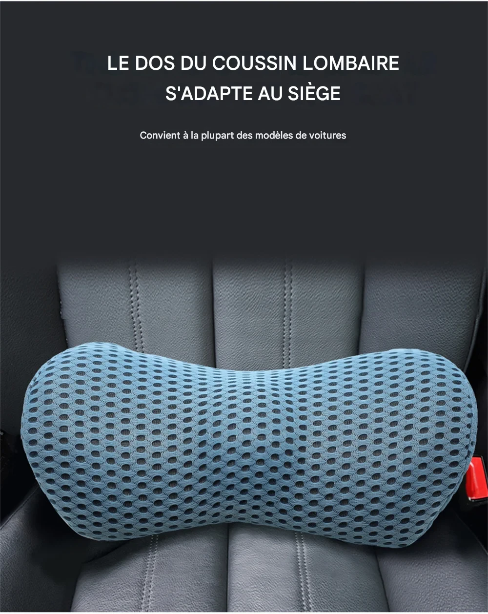 Coussin Lombaire Mémoire de Forme Respirant pour Soutien Postural Optimal – Image 7