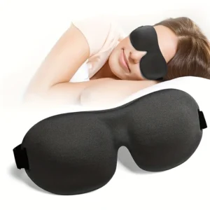 Masque de sommeil 3 D ultra doux pour obscurité totale et confort