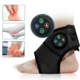 Masseur Pieds & Chevilles Chauffant Vibration Anti-Douleur Articulaire