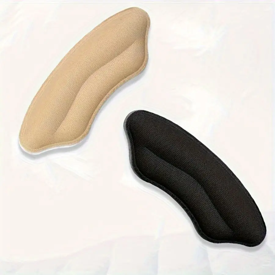 Coussinets de Talon Adhésifs Confort Anti-Frottements Beige/Noir – Image 3