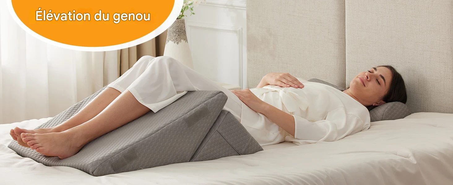 Ensemble 3 coussins orthopédiques coin anti-douleur et reflux acide – Image 14
