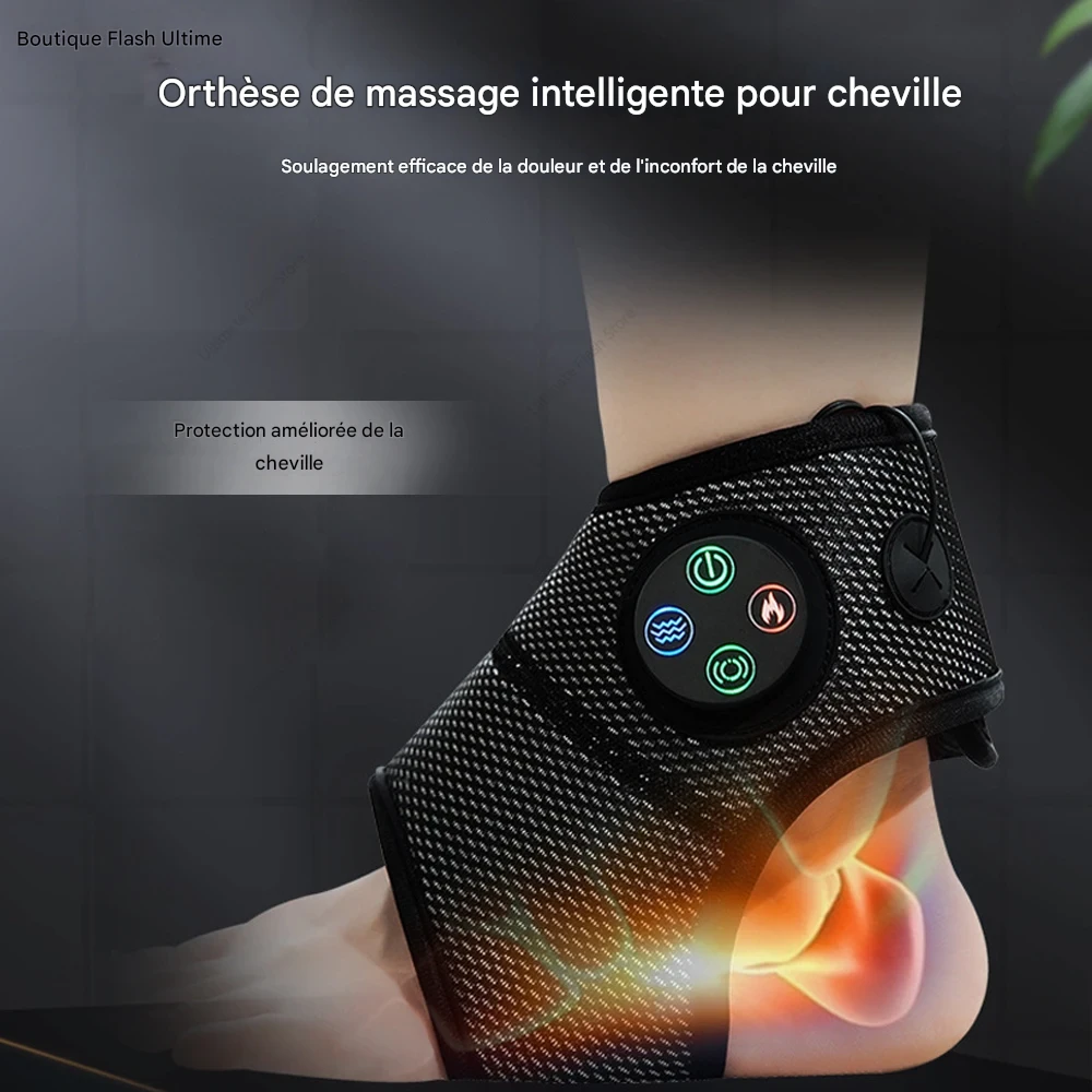 Masseur Pieds & Chevilles Chauffant Vibration Anti-Douleur Articulaire – Image 7