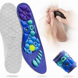 Semelles magnétiques anti-fatigue pour confort et bien-être pieds