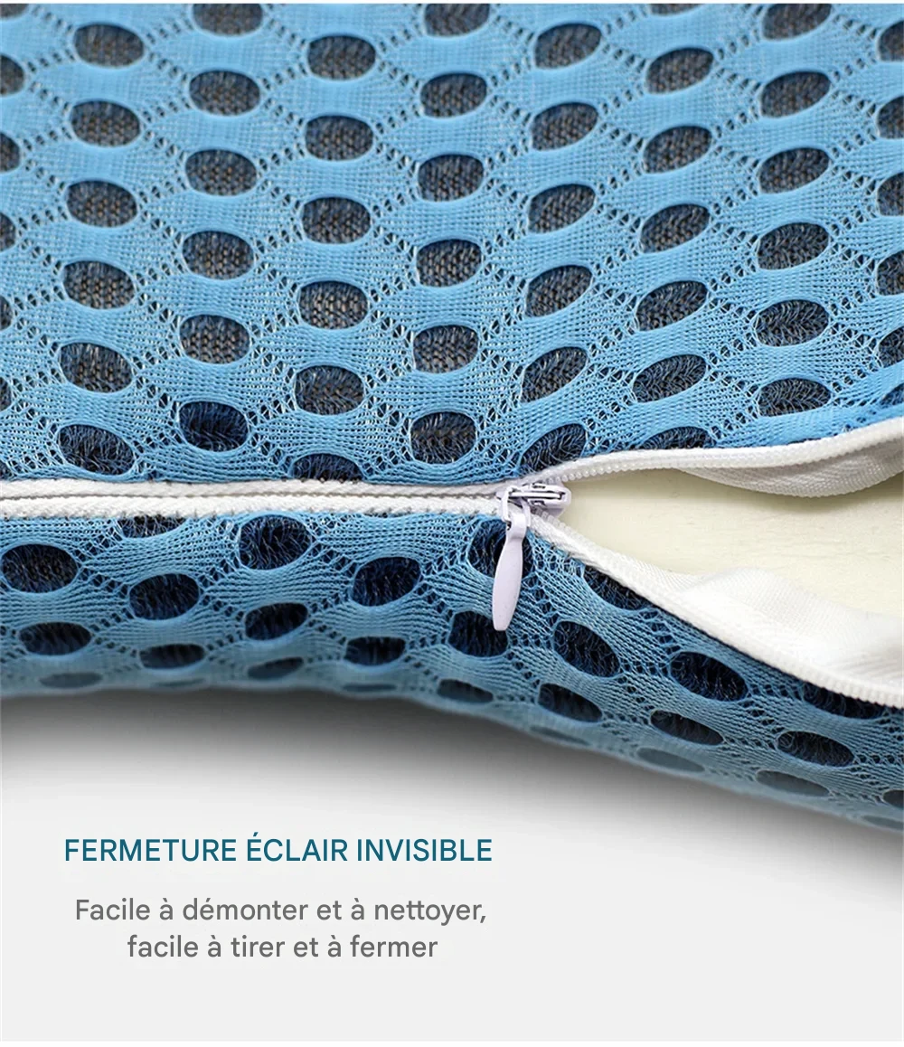 Coussin Lombaire Mémoire de Forme Respirant pour Soutien Postural Optimal – Image 5