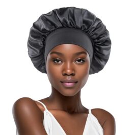 Bonnet Satin Femme Respirant Anti-Frisottis Confort Nuit Multicolore