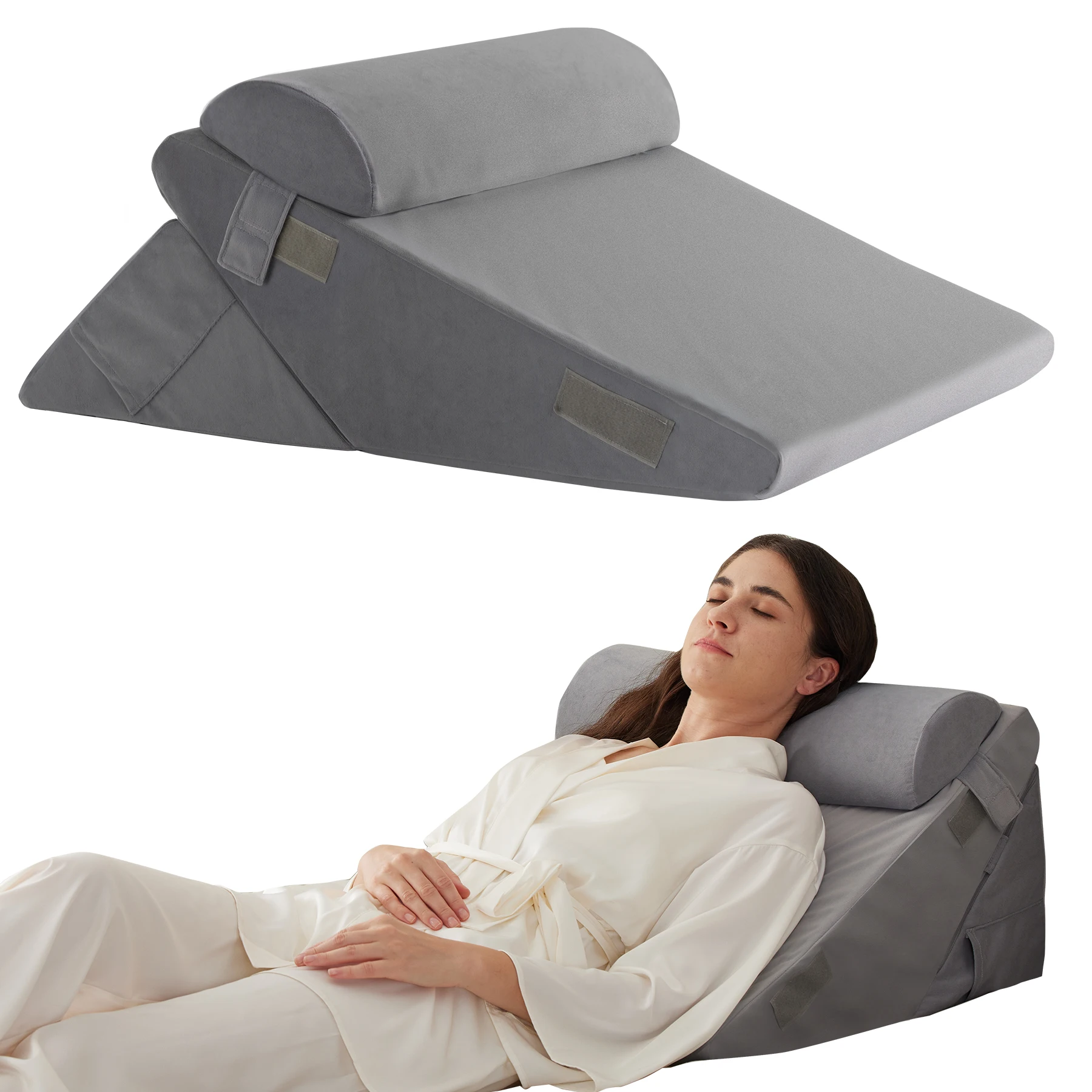 Ensemble 3 coussins orthopédiques coin anti-douleur et reflux acide – Image 6