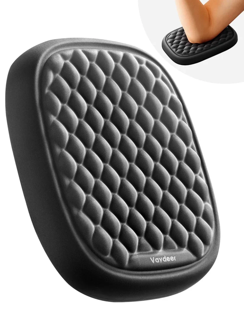 Vaydeer Coussin de Repose-Coude Ergonomique – Mémoire de Forme, Confort au Poignet